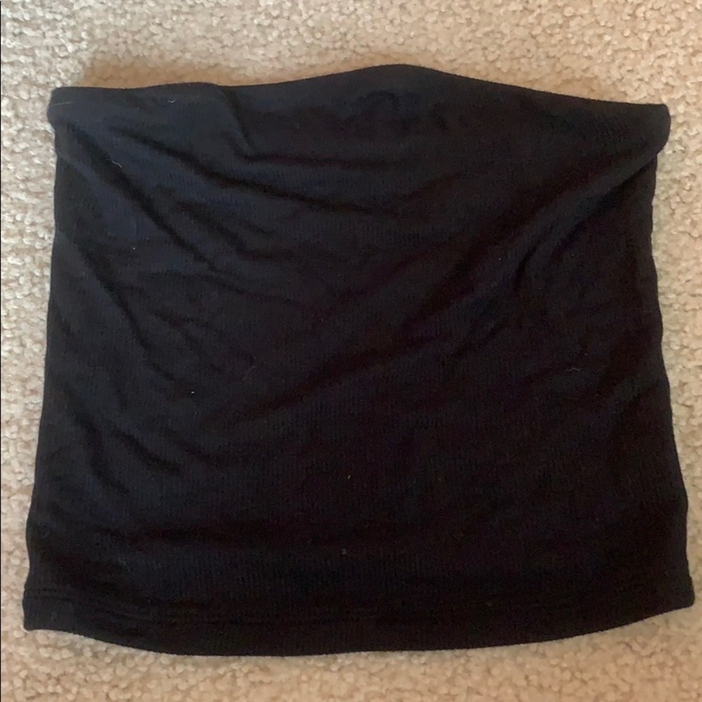 Black tube top